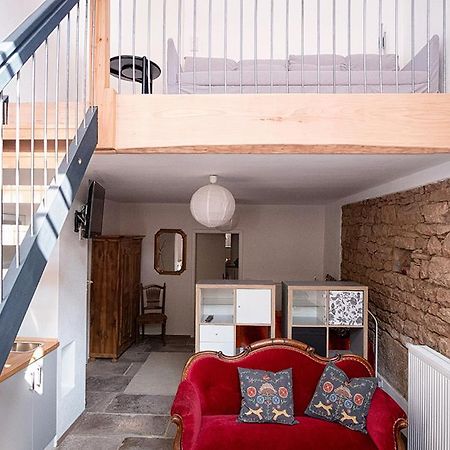 Moderne Wohnung Mit Studio In Bauernhausscheune Am See Biersdorf Eksteriør billede