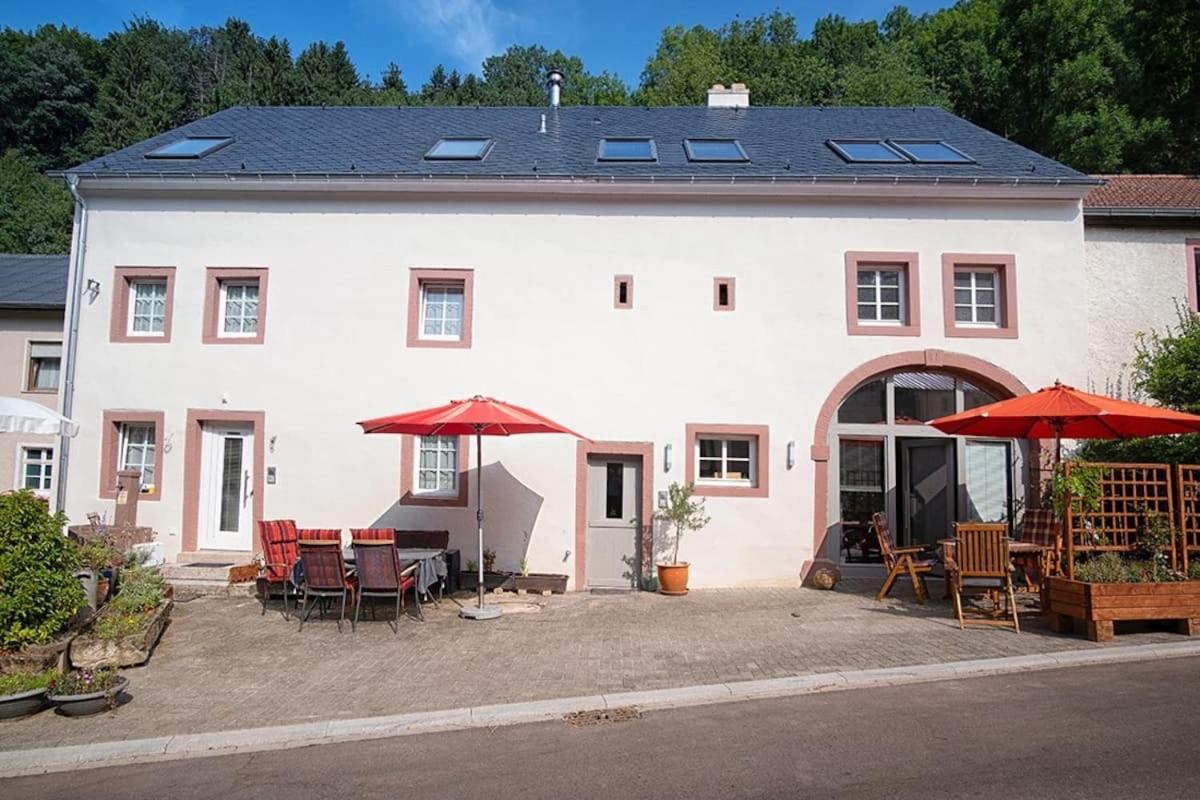 Moderne Wohnung Mit Studio In Bauernhausscheune Am See Biersdorf Eksteriør billede