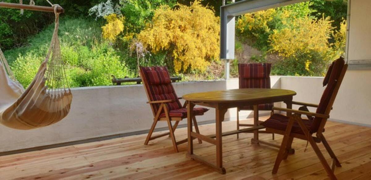Moderne Wohnung Mit Studio In Bauernhausscheune Am See Biersdorf Eksteriør billede
