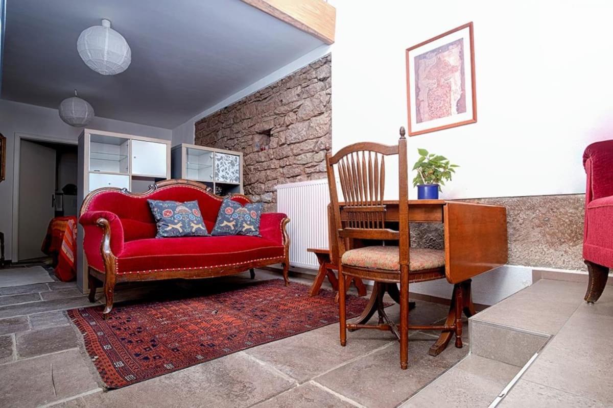 Moderne Wohnung Mit Studio In Bauernhausscheune Am See Biersdorf Eksteriør billede