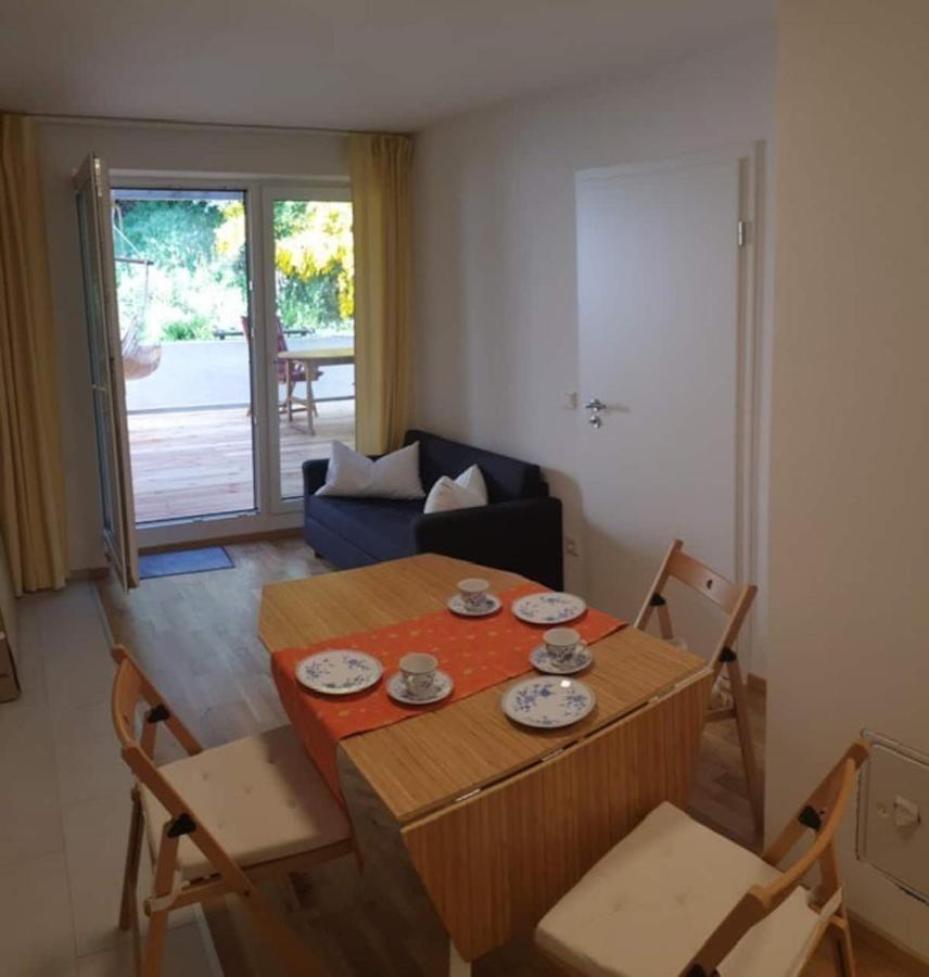 Moderne Wohnung Mit Studio In Bauernhausscheune Am See Biersdorf Eksteriør billede